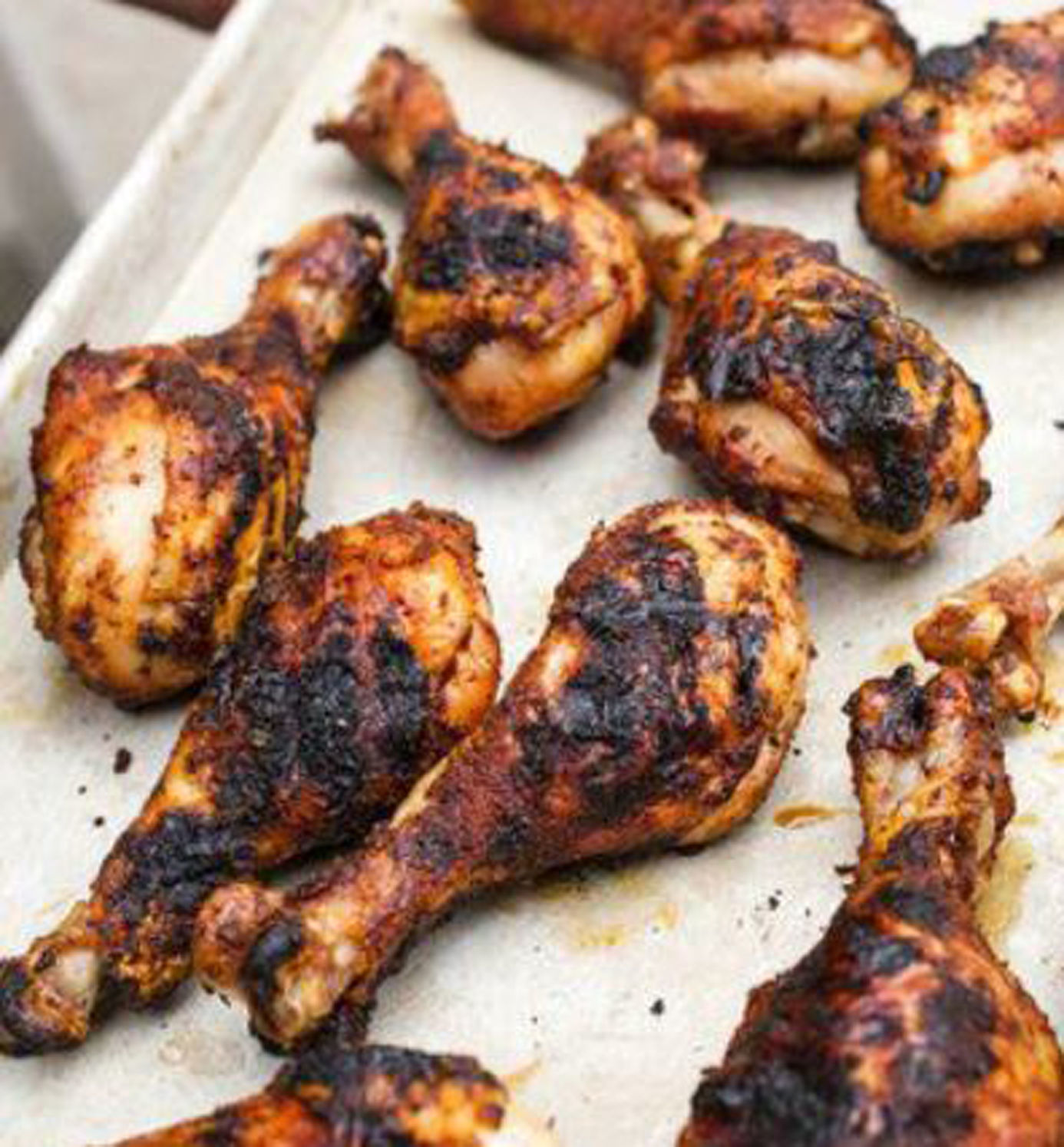 Tender chicken drumsticks